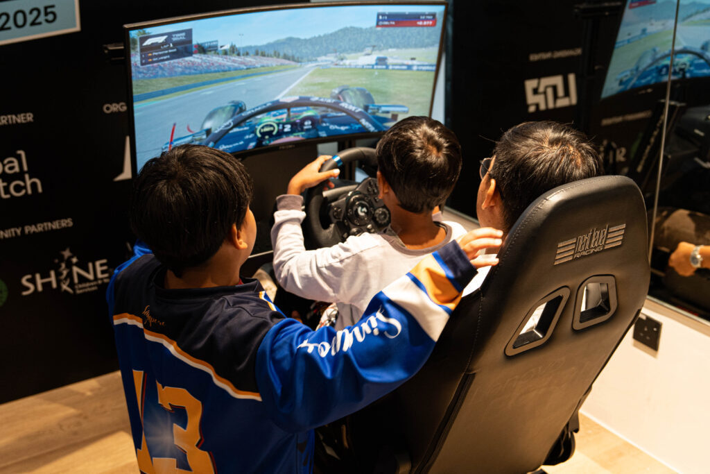 drive for good 2025, leion of racers, kids on racing game