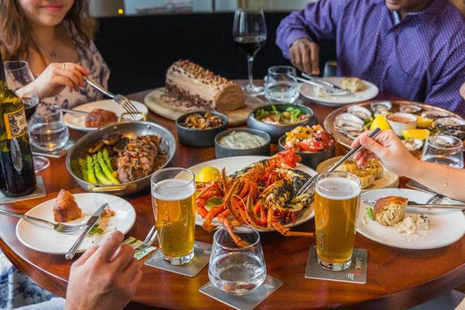 level33, christmas at level33, dining experience at level 33, singapore christmas feast